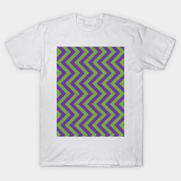 Violet and Green Arrows T-Shirt by cristinaandmer